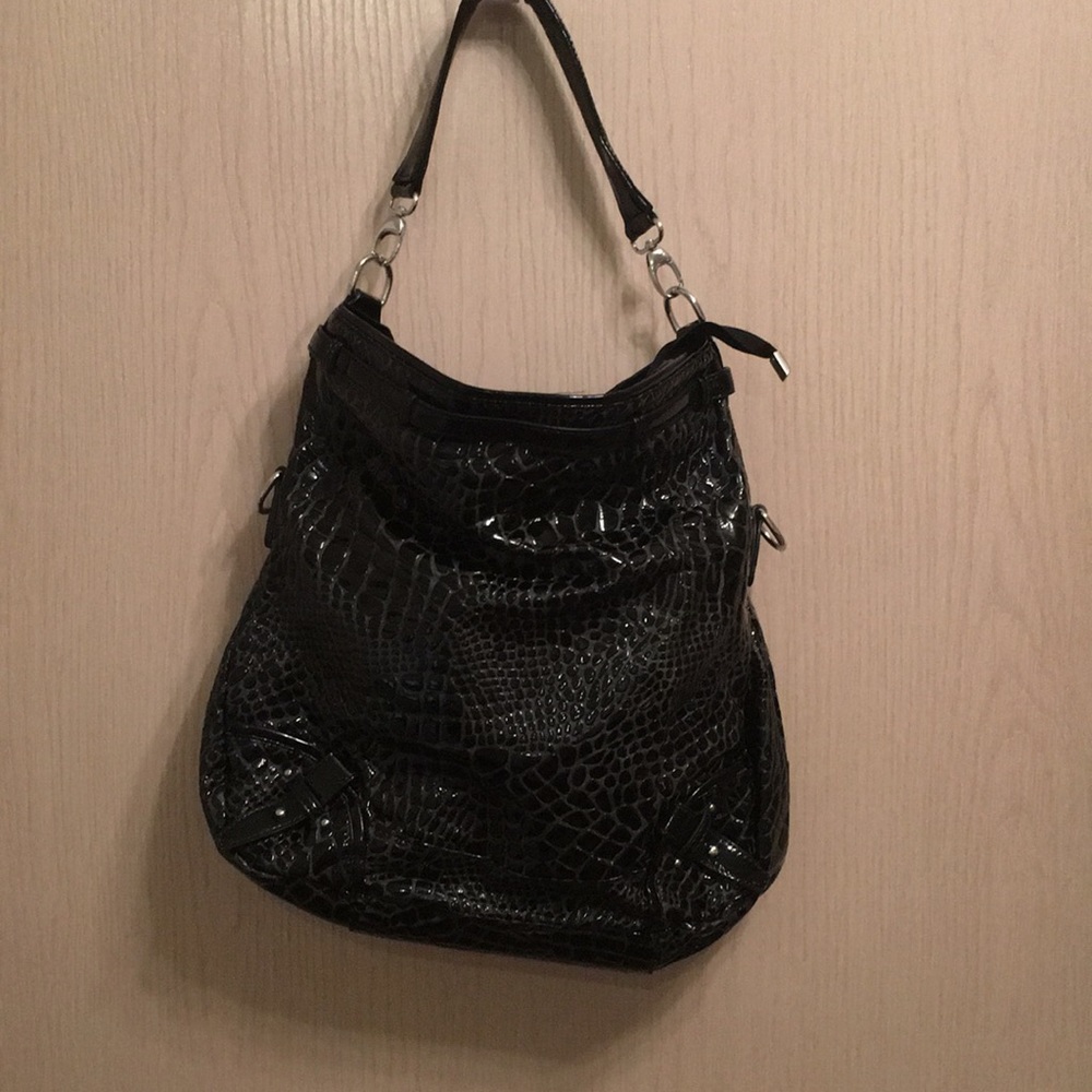 Fadanli Black Hobo Bag